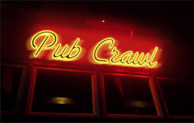 pub crawl Budapest